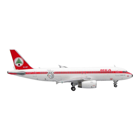 ミドル・イースト航空 Middle East Airlines エアバス A320 OD-MRT レトロ塗装 / JC Wings 1/400 飛行機模型 旅客機