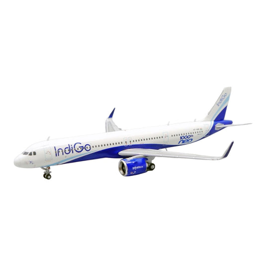 インディゴ IndiGo エアバス A321-200NX 1000th NEO VT-IUH / JC Wings 1/400 飛行機模型 旅客機