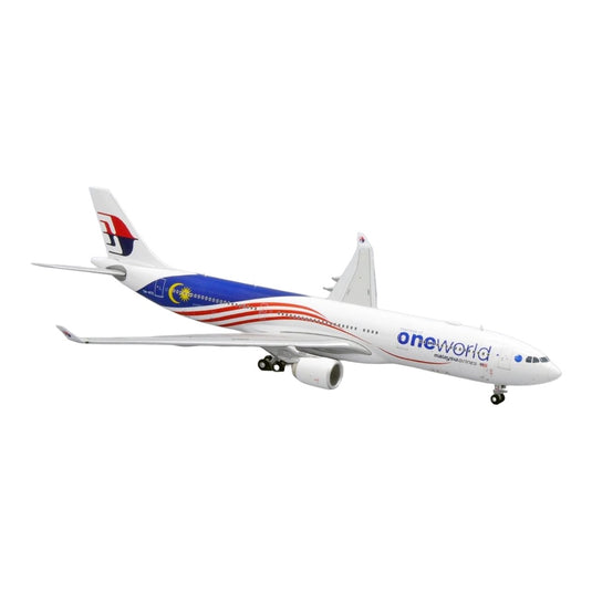 マレーシア航空 Malaysia Airlines エアバス A330-300 ワンワールド特別塗装 9M-MTE / JC Wings 1/400 飛行機模型 旅客機