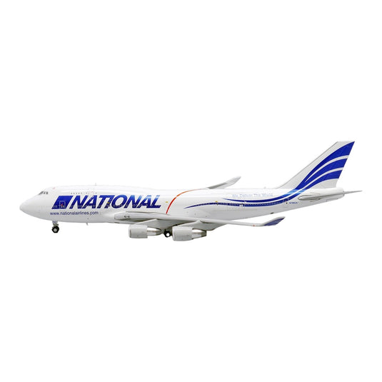 ナショナル・エアラインズ National Airlines ボーイング 747-400(BCF) / JC Wings 1/400 飛行機模型 旅客機
