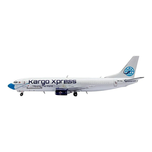 カーゴエクスプレス Kargo Xpress ボーイング 737-400SF マスク塗装 9M-KXA / JC Wings 1/400 飛行機模型 旅客機