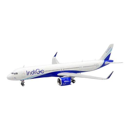 インディゴ IndiGo エアバス A321neo VT-IUA / JC Wings 1/400 飛行機模型 旅客機