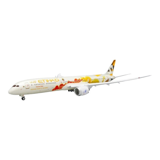エティハド航空 Etihad Airways ボーイング 787-10 A6-BMD 「Choose China」特別塗装 フラップダウン仕様 / JC Wings 1/400 飛行機模型 旅客機