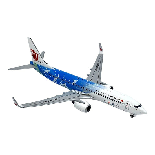 中国国際航空 Air China ボーイング 737-800 ウィンタースポーツ特別塗装 B-5497 / JC Wings 1/400 飛行機模型 旅客機