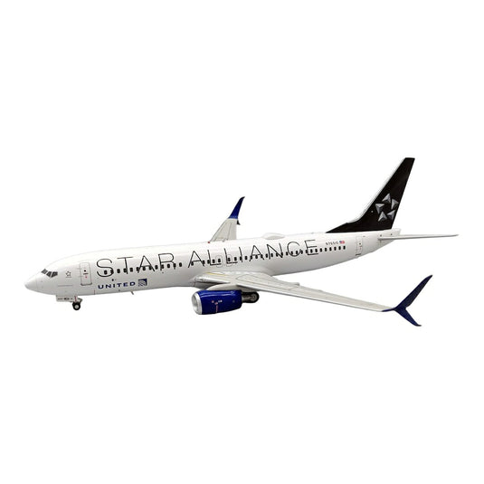 ユナイテッド航空 United Airlines ボーイング 737-800 / JFox Models 1/200 飛行機模型 旅客機