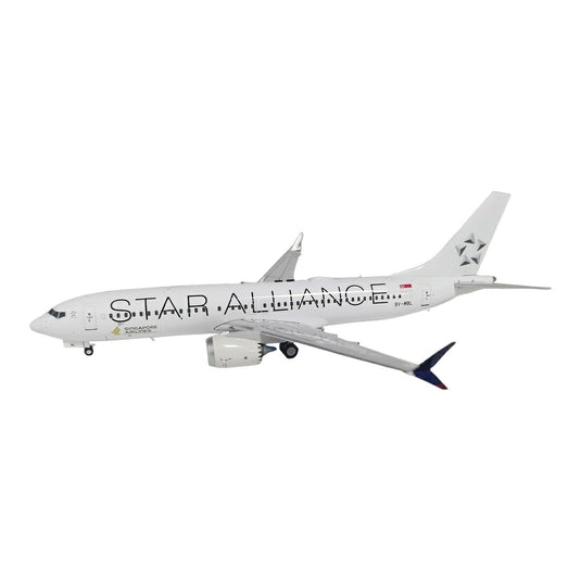 シンガポール航空 Singapore Airlines ボーイング 737 MAX 8 / JFox Models 1/200 飛行機模型 旅客機