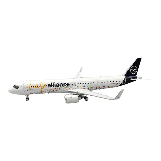 ルフトハンザ Lufthansa エアバス A321neo "help alliance" D-AIEP / JFox Models 1/200 飛行機模型 旅客機