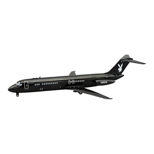 プレイボーイ Playboy ダグラス DC-9-32 N950PB / JFox Models 1/200 飛行機模型 旅客機