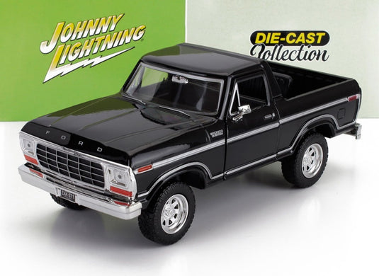 FORD USAフォードUSA ブロンコ ピックアップ 1978 ブラック / JOHNNY LIGHTNING 1/24 ミニカー