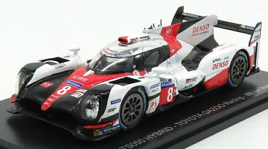 TOYOTAトヨタ TS050 ハイブリッド 2.4L V6 8号車 ルマン 2017 中嶋一貴 S.ブエミ A.デビッドソン MADE FROM SPARK-MODEL 24h-LE-MANS-COLLECTION / EDICOLA 1/43 ミニカ