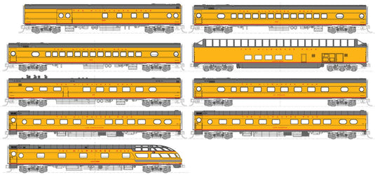 ミルウォーキー鉄道 オリンピアン・ハイアワサ 客車9両セット 1955年以降仕様 完成品 / KATO Nゲージ 鉄道模型 外国鉄道