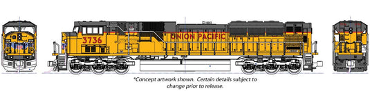 EMD SD90/43MAC ディーゼル機関車 ユニオン・パシフィック