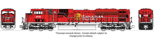 カナディアン・パシフィック鉄道 EMD SD90/43MAC ディーゼル機関車