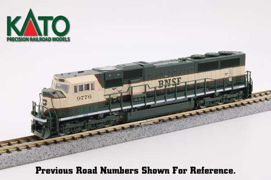 EMD SD70MAC キャブヘッドライト サウンド&DCC バーリントンノーザンサンタフェ