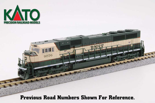 バーリントン・ノーザン・サンタフェ BNSF EMD SD70MAC ディーゼル機関車 スタンダードDC