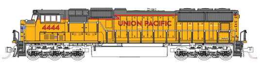 ユニオン・パシフィック鉄道 EMD SD70M ディーゼル機関車 フラットラジエーター