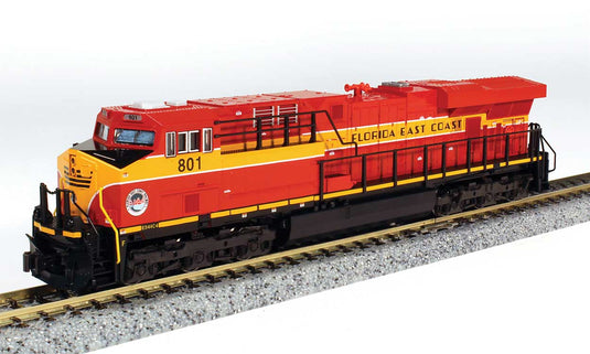 GE ES44AC GEVO ディーゼル機関車 フロリダ・イースト・コースト鉄道