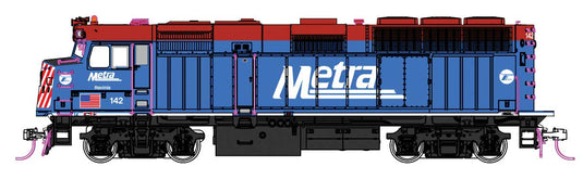 シカゴ・メトラ EMD F40PH ディーゼル機関車 通勤仕様