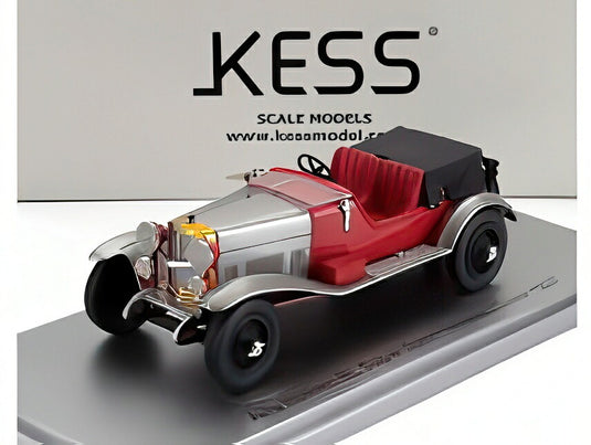 ALFA ROMEO RL SUPER SPORT 4シーター シートカバー付 1927 レッド シルバー ブラック/ Kess-Model 1/43 ミニカー