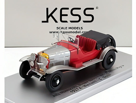 ALFA ROMEO RL SUPER SPORT N49 7位 ミッレミリア 1927 レッド シルバー ブラック/ Kess-Model 1/43 ミニカー
