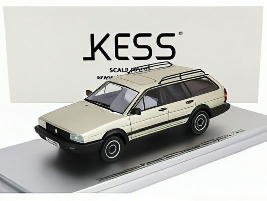 VOLKSWAGEN パサート B2 ヴァリアント 2.0i シンクロ 1984 シルバーフラッシュメタリック/Kess-Model 1/43ミニカー 250台限定
