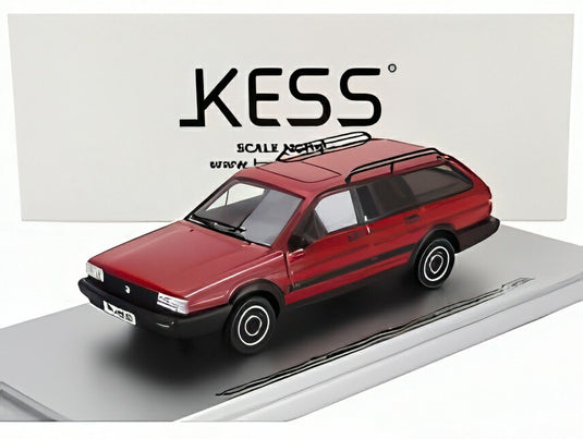 VOLKSWAGEN パサート B2 ヴァリアント 2.0i シンクロ 1984 ロッソトルネード レッド/Kess-Model 1/43ミニカー 250台限定