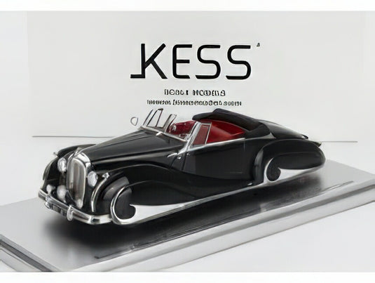 BENTLEY  MK VI sn.B25071 FRANAY DROPHEAD COUPE CABRIOLET OPEN 1947  BLACK/KESS-MODEL 1/43ミニカー
