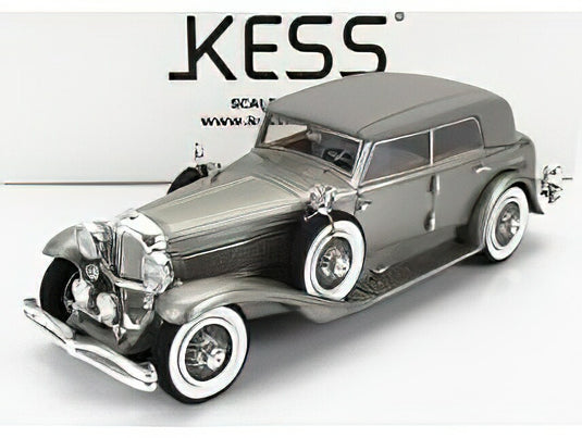 DUESENBERG  MODEL J TORPEDO BERLINE ROLLSTON 1932  2 TONE GREY/Kess-Model 1/43ミニカー