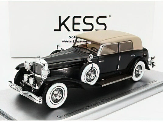 DUESENBERG  MODEL J TORPEDO BERLINE ROLLSTON 1932  BLACK BEIGE/Kess-Model 1/43ミニカー