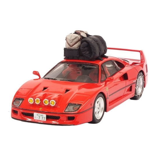 Ferrariフェラーリ F40 スノードリフティング in ジャパン 1993 レッド / KESS 1/43 ミニカー