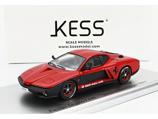 FERRARI - ZAGATO FZ93 GENEVE MOTORSHOW 1993 - RED BLACK/KESS 1/43ミニカー