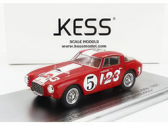 FERRARI 250MM シャーシNo.0352MM ベルリネッタ ピニンファリーナ 5号車 1953年カレラ・パナメリカーナ・メキシコ ドライバー:R.エチェベリア/P.ビリェガス レッド/ホワイト/KESS-MODEL 1/43ミニカー