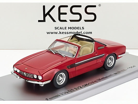 FERRARI 330 GT 2+2 sn.6109 ミケロッティ カブリオレ オープン 1964 レッドブラック/ Kess-Model 1/43 ミニカー