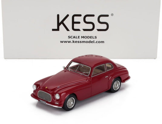 【予約】2026年発売予定FERRARI 166 INTER TOURING BERLINETTA 1949 レッド/ Kess-Model 1/43 ミニカー