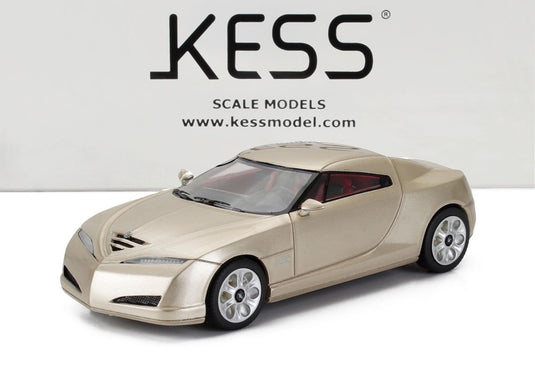 【予約】2026年発売予定ALFA ROMEO BERTONE BELLA コンセプトカー 1999 ゴールドメタリック/ Kess-Model 1/43 ミニカー