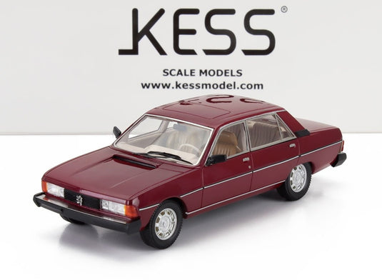 【予約】2026年発売予定PEUGEOT 604 SRD TURBO 1983 レッド/ Kess-Model 1/43 ミニカー