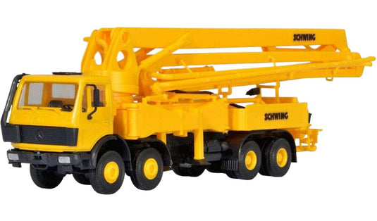 Schwing コンクリートポンプ 4軸 10200 / Kibri 1/87 建設機械模型 工事車両