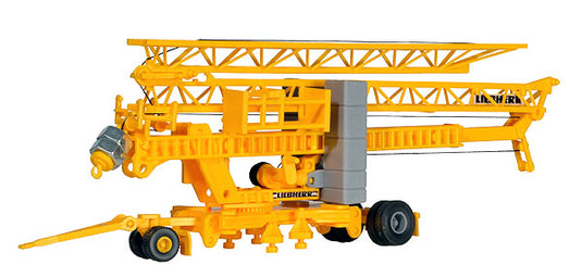 Liebherr SK 20 モバイルクレーン トレーラー付き プラスチックモデルキット / Kibri 1/87 建設機械模型 工事車両