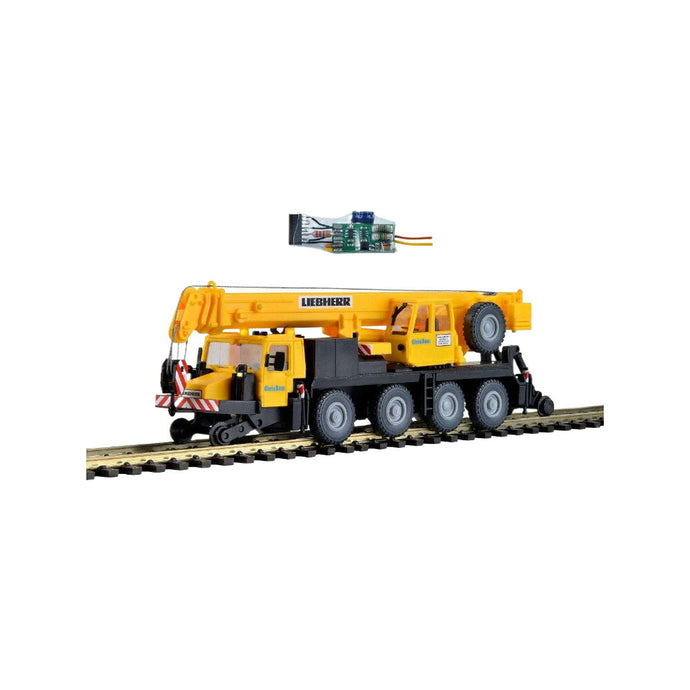 GleisBau two-way mobile crane LTM 1050-4 モバイルクレーン / Kibri 1/87 模型