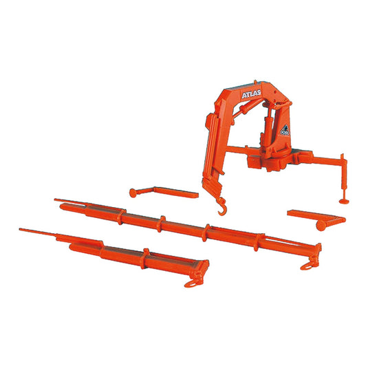 Atlasアトラス Truck Mount Loading Craneクレーン 2-Piece Set / Kibri 1/87 模型