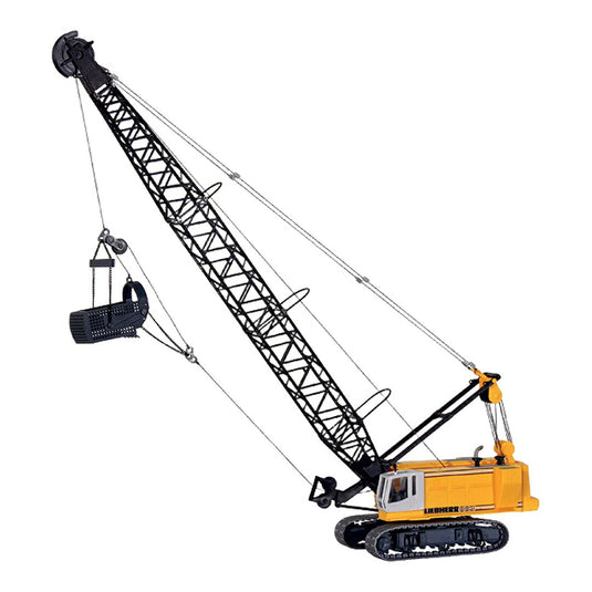 Liebherrリープヘル Excavator油圧ショベル with Drag Bucket Plastic Model / Kibri 1/87 模型