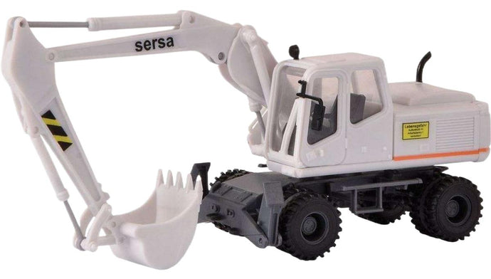Sersa Atlas ホイールショベル 1604 11266 ショベル / Kibri 1/87 建設機械模型 工事車両