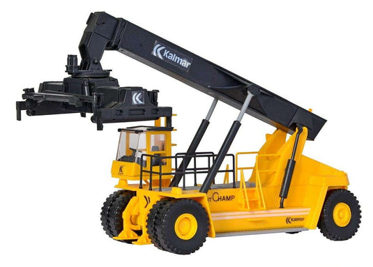 Kalmar Contchamp コンビネーションユニット付き 11752 フォークリフト / Kibri 1/87 建設機械模型 工事車両