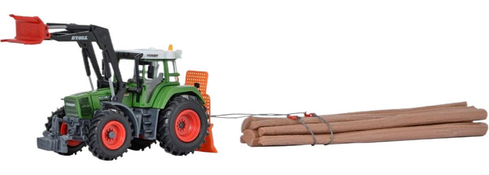 Fendt フロントバンパープレート ドラムウインチ付き トラクタ / Kibri 1/87 建設機械模型 工事車両