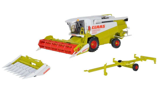 Claas コンバイン カッティングと 農業機械 / Kibri 1/87 建設機械模型 工事車両