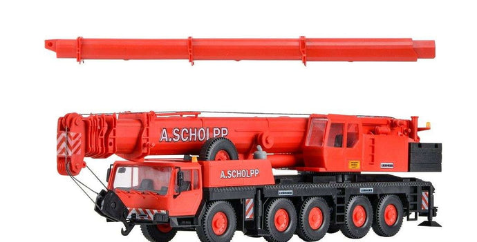 Liebherr 伸縮式トラッククレーン LTM モバイルクレーン / Kibri 1/87 建設機械模型 工事車両