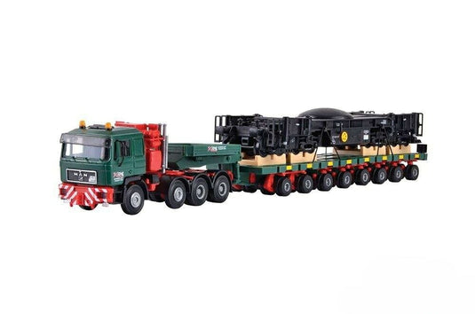 MAN SK Scheuerle プラットフォームトレーラー トラック / Kibri 1/87 建設機械模型 工事車両