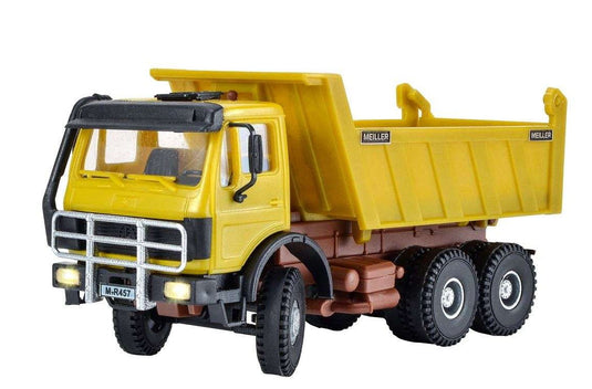 Mercedes Benz Meiller ダンプ 3軸 ダンプ / Kibri 1/87 建設機械模型 工事車両