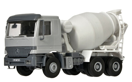 Mercedes-Benzメルセデスベンツ アクトロス コンクリートミキサー 重機 模型 / Kibri 1/87 建設機械模型