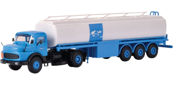 Mercedes Benz round hood ARAL タンクローリー / Kibri 1/87 建設機械模型 工事車両